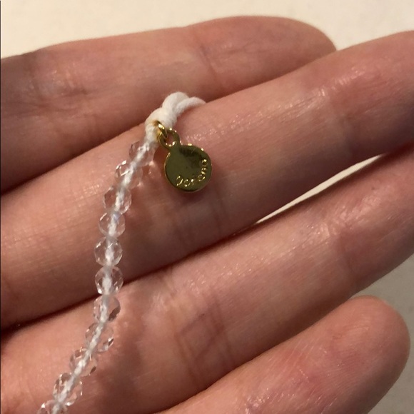 Gorjana clear quartz power gemstone bracelet - Picture 5 of 6